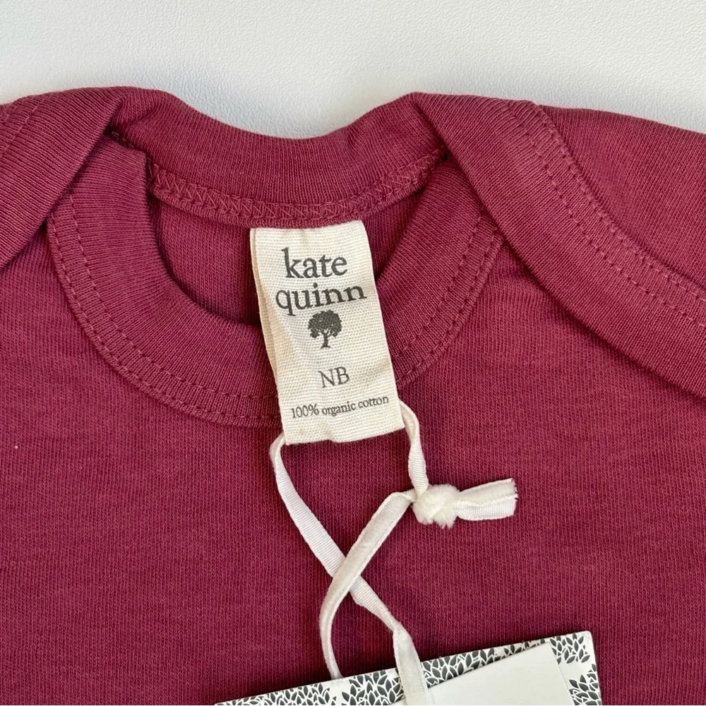 NWT Kate Quinn 6PC Newborn Bundle NB-6M Quilt Layette Organic Cotton Modal
